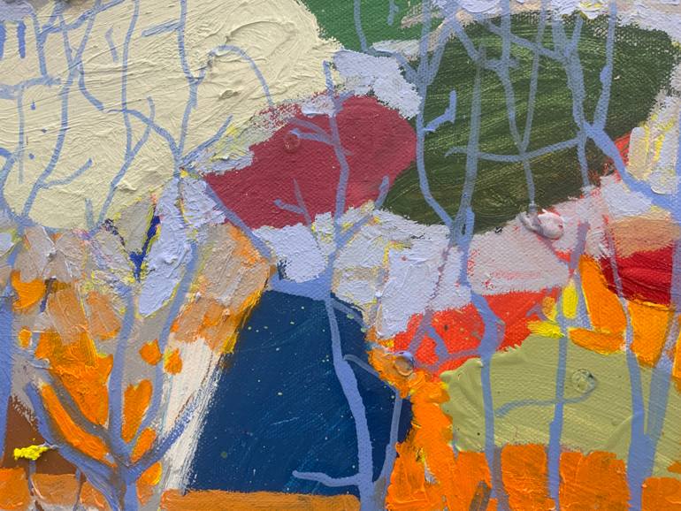 Original Abstract Expressionism Abstract Painting by Steven Page Prewitt