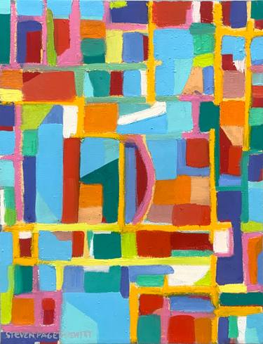 Original Abstract Expressionism Abstract Paintings by Steven Page Prewitt