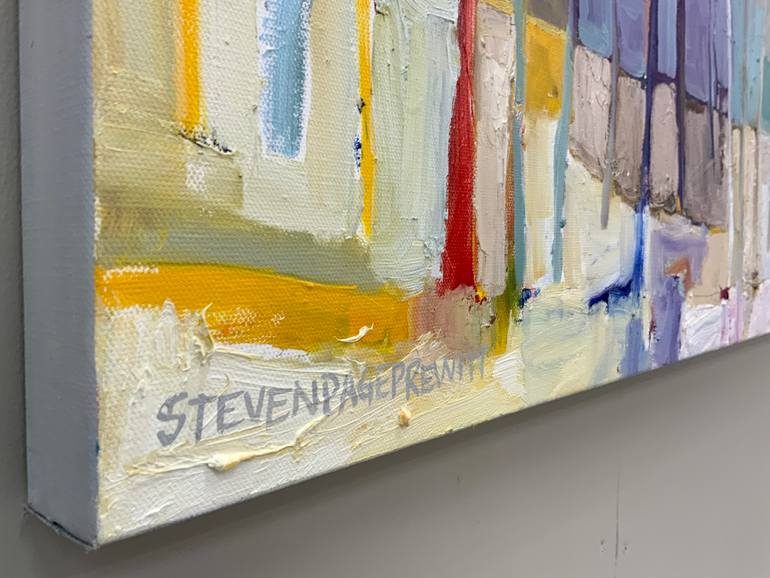 Original Abstract Expressionism Abstract Painting by Steven Page Prewitt