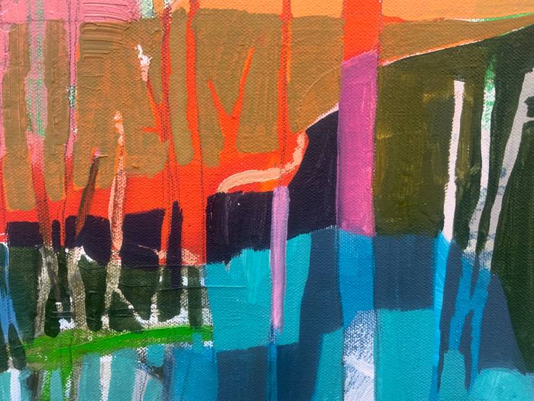 Original Abstract Expressionism Abstract Painting by Steven Page Prewitt