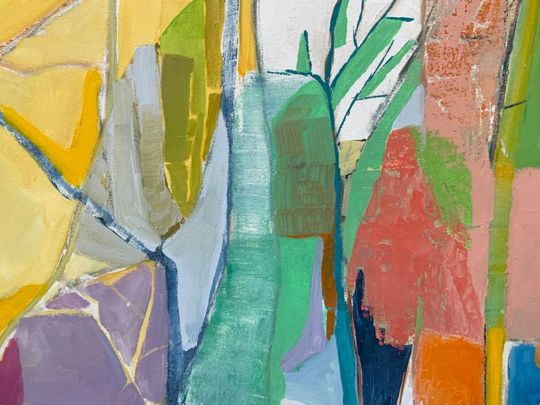 Original Abstract Expressionism Abstract Painting by Steven Page Prewitt