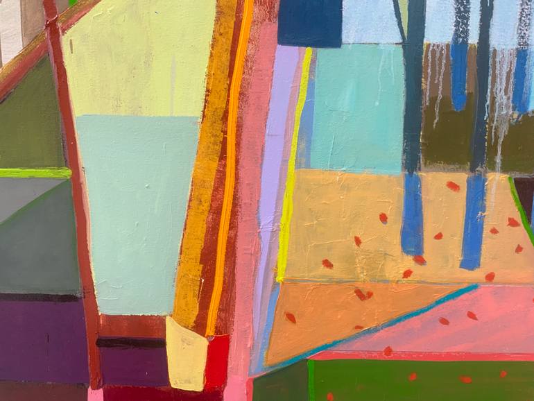 Original Abstract Expressionism Abstract Painting by Steven Page Prewitt