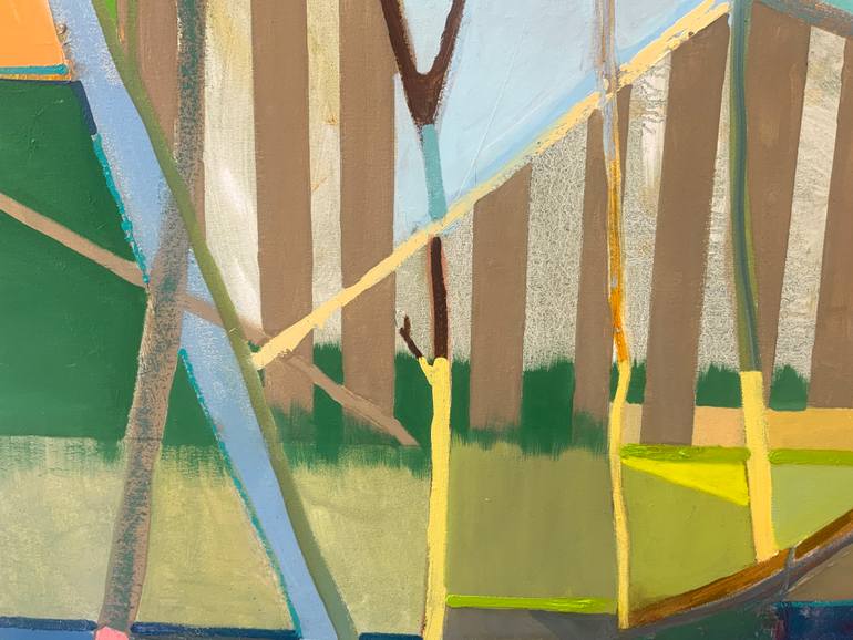 Original Abstract Expressionism Abstract Painting by Steven Page Prewitt