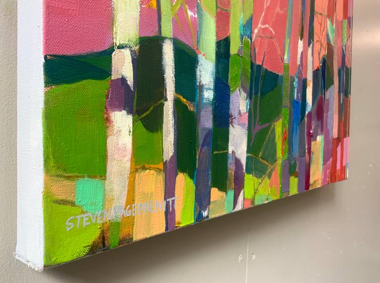 Original Abstract Expressionism Abstract Painting by Steven Page Prewitt