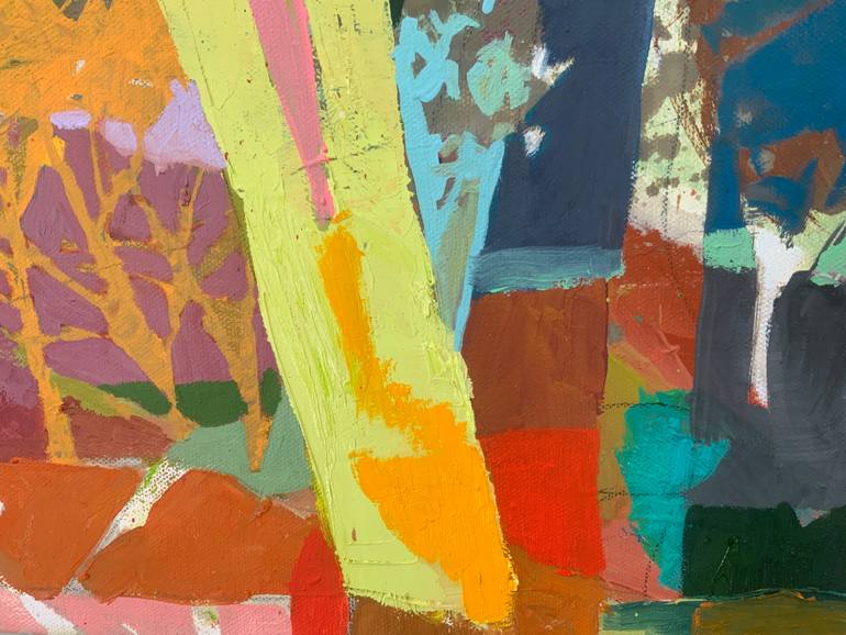 Original Abstract Expressionism Abstract Painting by Steven Page Prewitt
