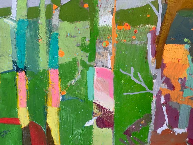 Original Abstract Expressionism Abstract Painting by Steven Page Prewitt