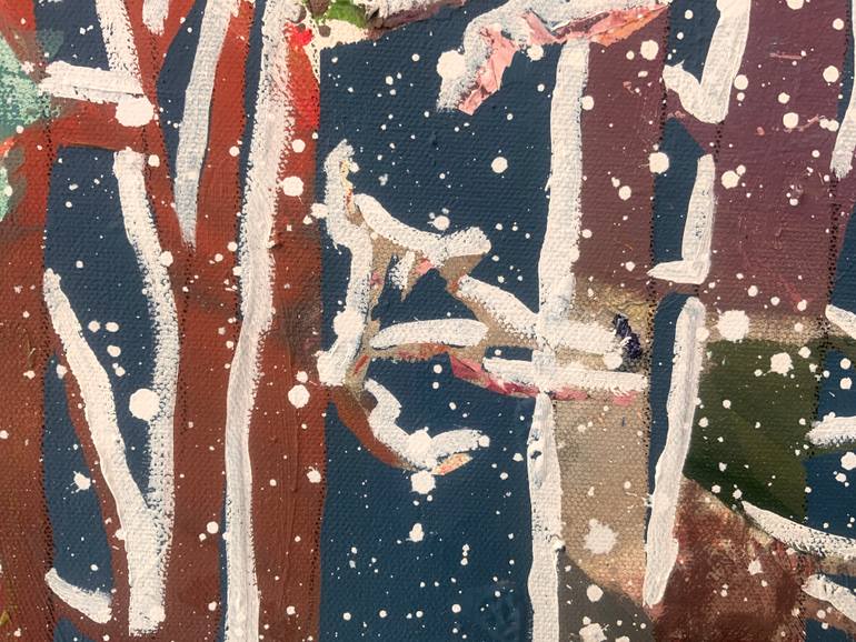 Original Abstract Expressionism Abstract Painting by Steven Page Prewitt