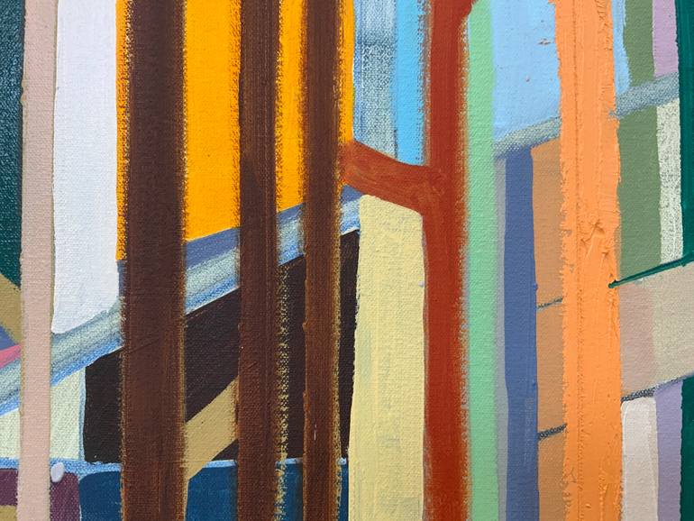 Original Abstract Expressionism Abstract Painting by Steven Page Prewitt