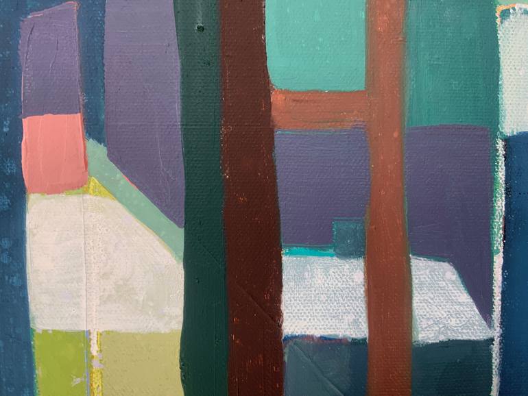 Original Abstract Expressionism Abstract Painting by Steven Page Prewitt