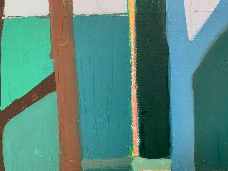 Original Abstract Expressionism Abstract Painting by Steven Page Prewitt