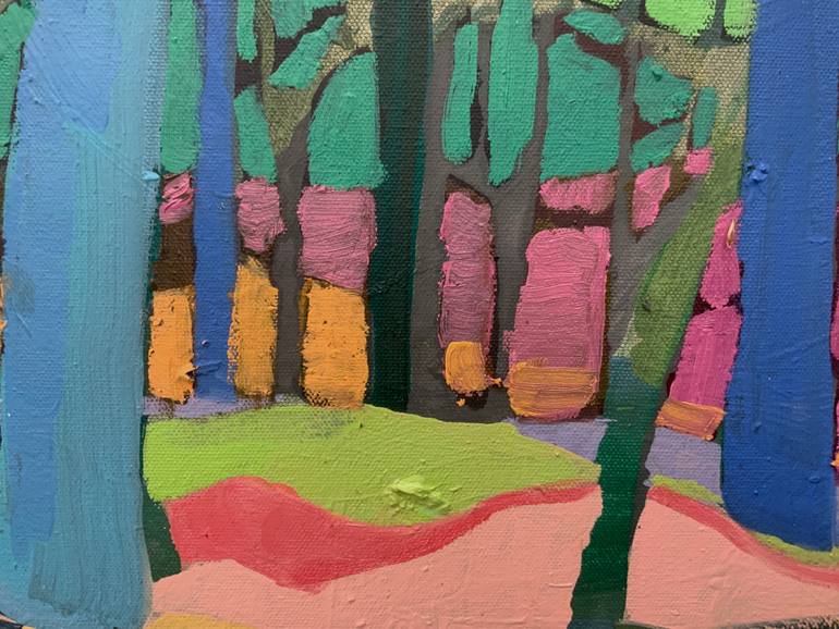 Original Abstract Expressionism Abstract Painting by Steven Page Prewitt