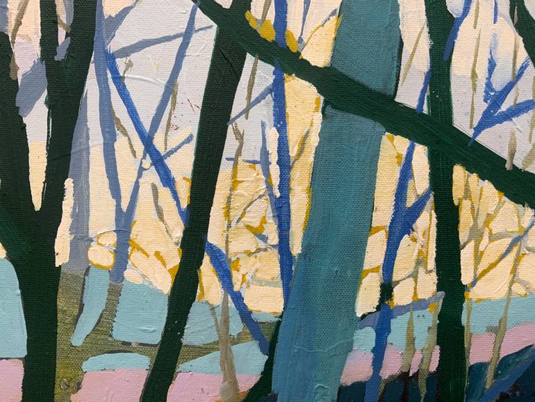 Original Abstract Expressionism Abstract Painting by Steven Page Prewitt