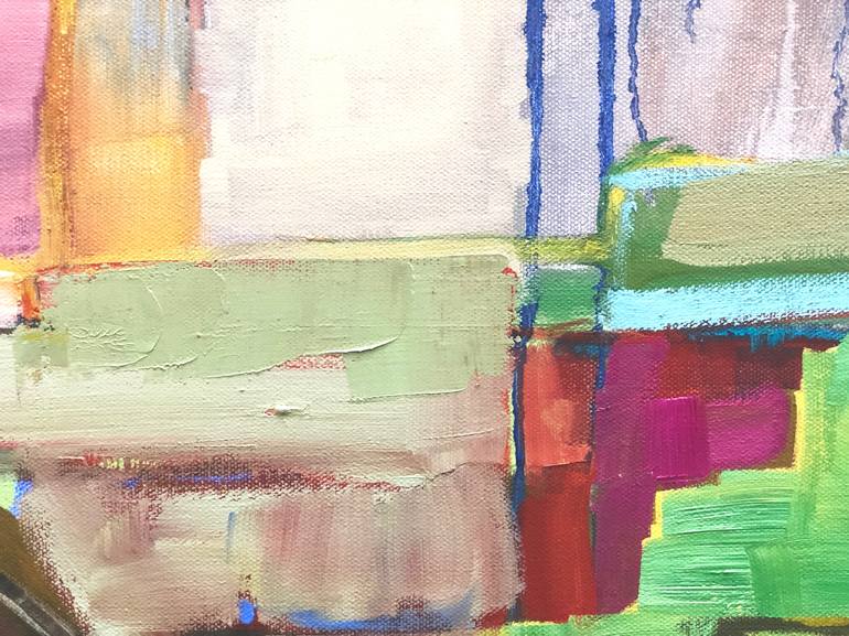 Original Abstract Landscape Painting by Steven Page Prewitt