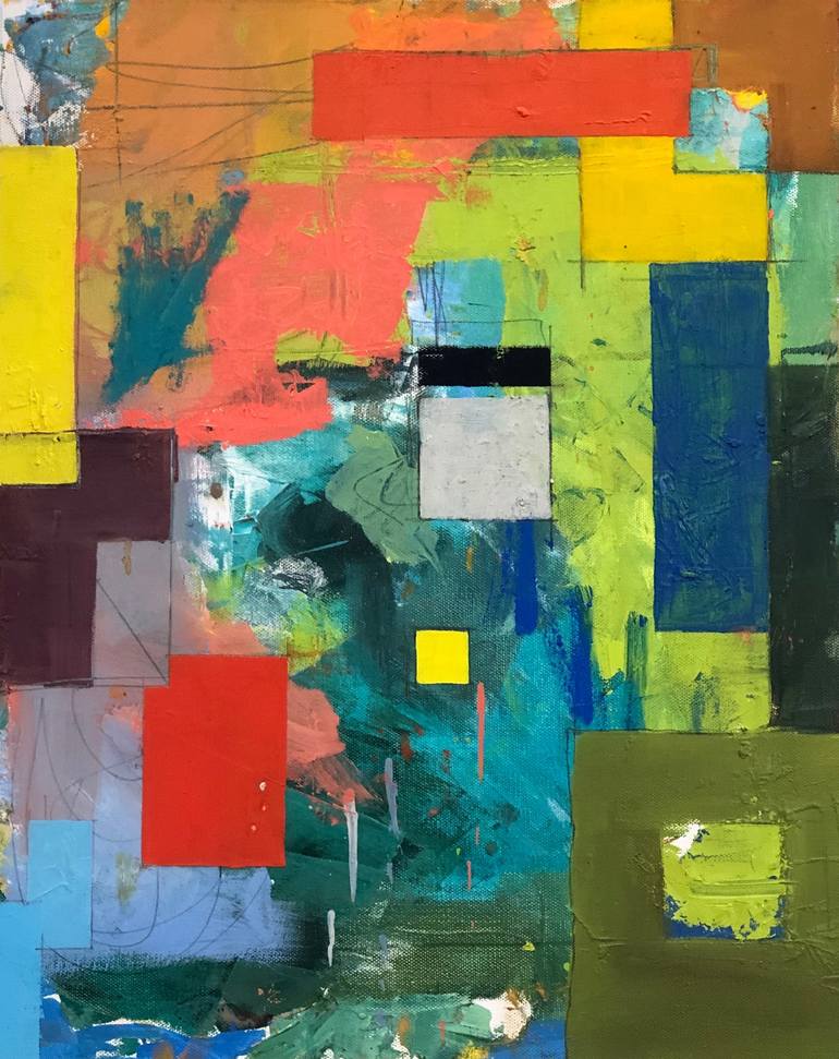 Palette XVII Painting by Steven Page Prewitt | Saatchi Art