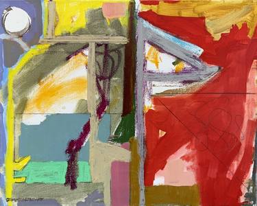 Original Abstract Expressionism Abstract Paintings by Steven Page Prewitt