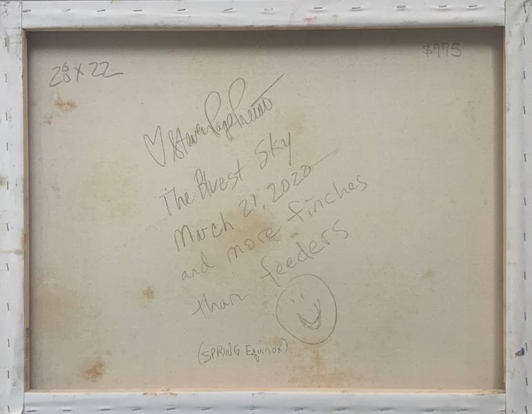 Original Abstract Expressionism Abstract Painting by Steven Page Prewitt