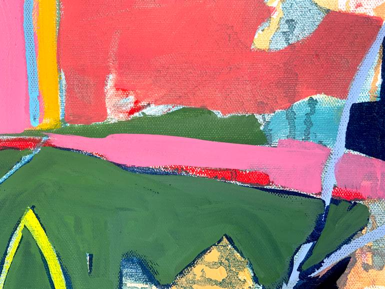 Original Abstract Expressionism Abstract Painting by Steven Page Prewitt