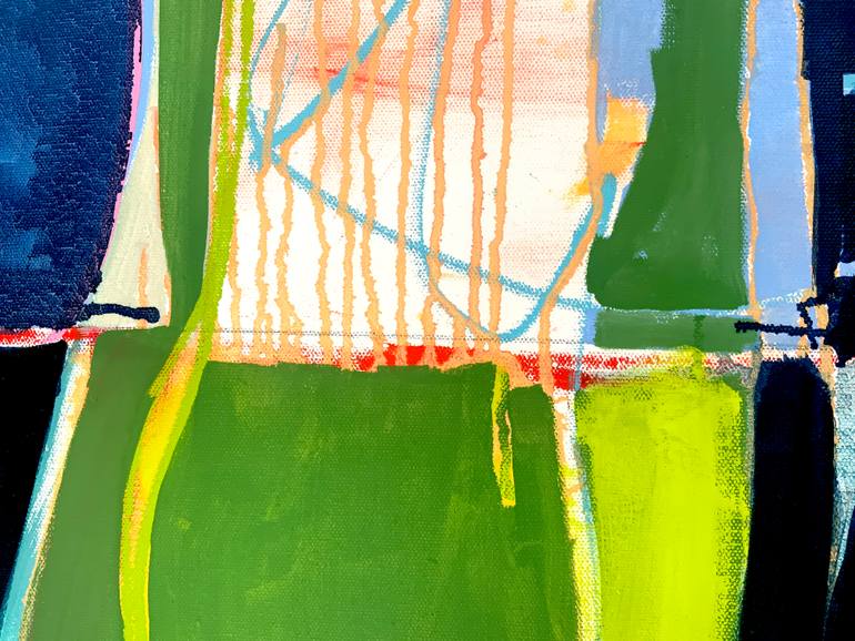 Original Abstract Expressionism Abstract Painting by Steven Page Prewitt