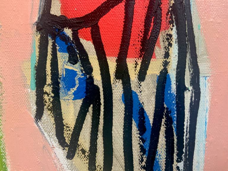 Original Abstract Expressionism Abstract Painting by Steven Page Prewitt