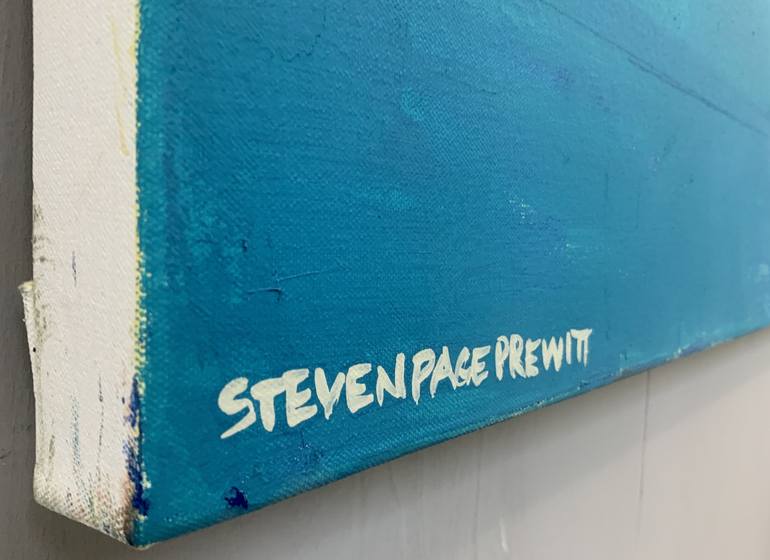 Original Abstract Expressionism Abstract Painting by Steven Page Prewitt