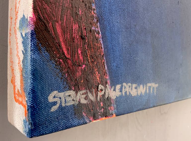 Original Abstract Expressionism Abstract Painting by Steven Page Prewitt