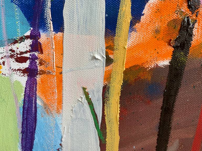 Original Abstract Expressionism Abstract Painting by Steven Page Prewitt