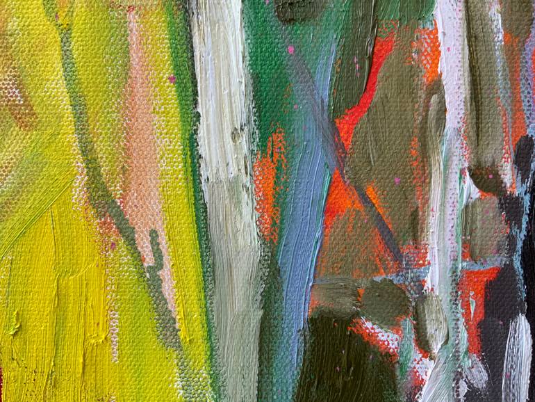 Original Abstract Expressionism Abstract Painting by Steven Page Prewitt