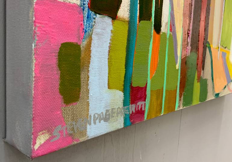 Original Abstract Expressionism Abstract Painting by Steven Page Prewitt