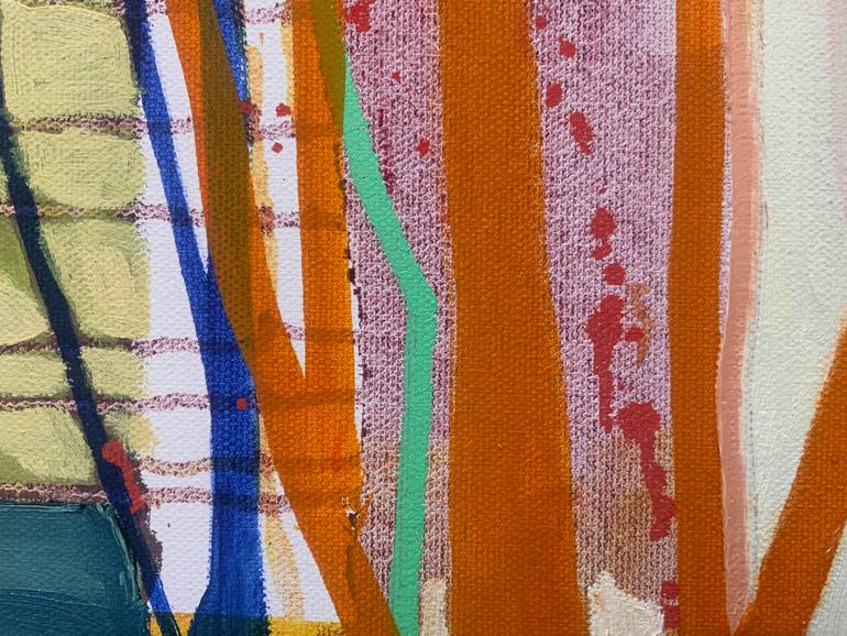 Original Abstract Expressionism Abstract Painting by Steven Page Prewitt