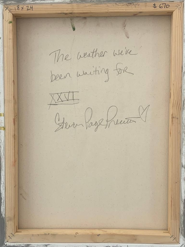 Original Abstract Expressionism Abstract Painting by Steven Page Prewitt