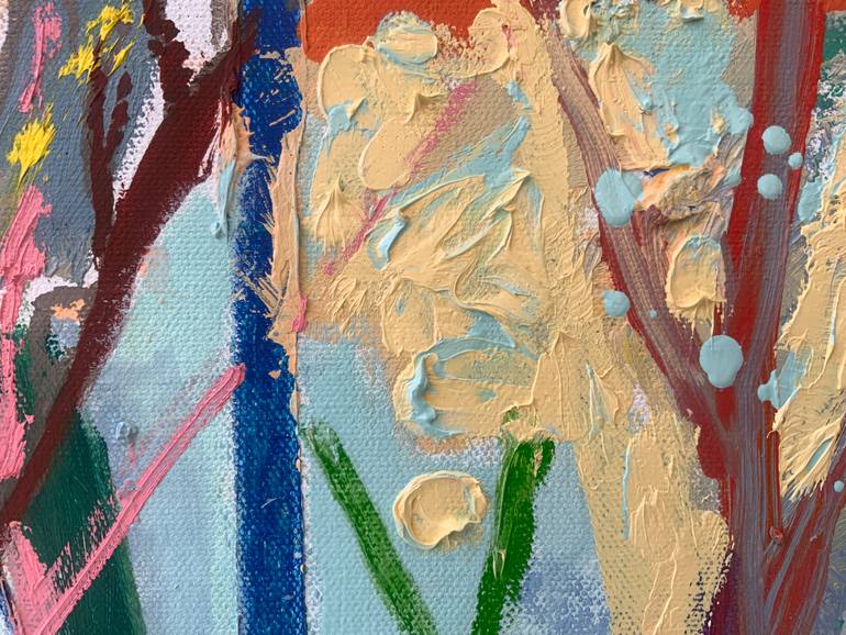 Original Abstract Expressionism Abstract Painting by Steven Page Prewitt