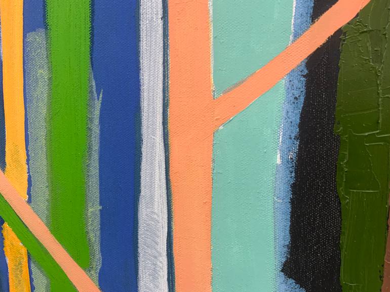 Original Abstract Expressionism Abstract Painting by Steven Page Prewitt