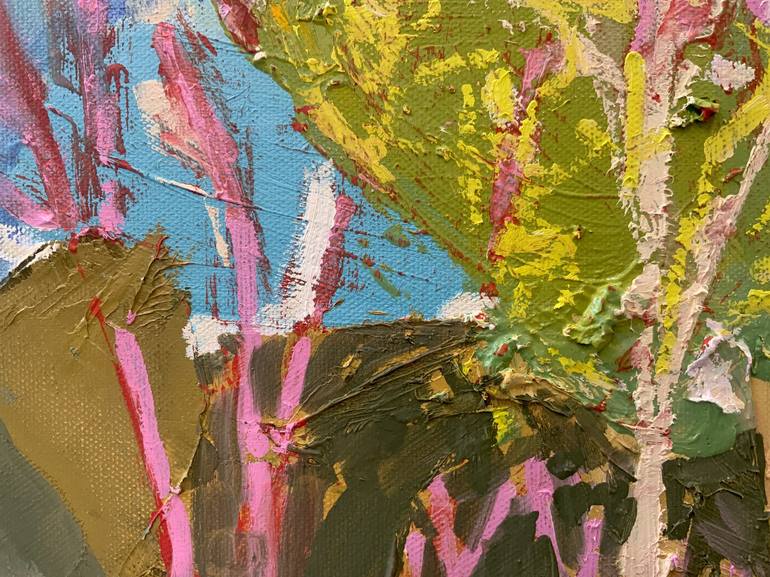 Original Abstract Expressionism Abstract Painting by Steven Page Prewitt