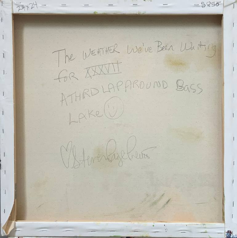 Original Abstract Expressionism Abstract Painting by Steven Page Prewitt