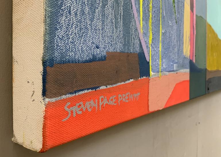 Original Abstract Expressionism Abstract Painting by Steven Page Prewitt