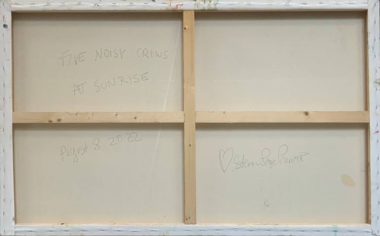 Original Abstract Expressionism Abstract Painting by Steven Page Prewitt