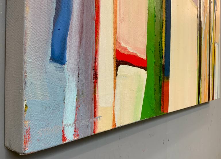 Original Abstract Expressionism Abstract Painting by Steven Page Prewitt