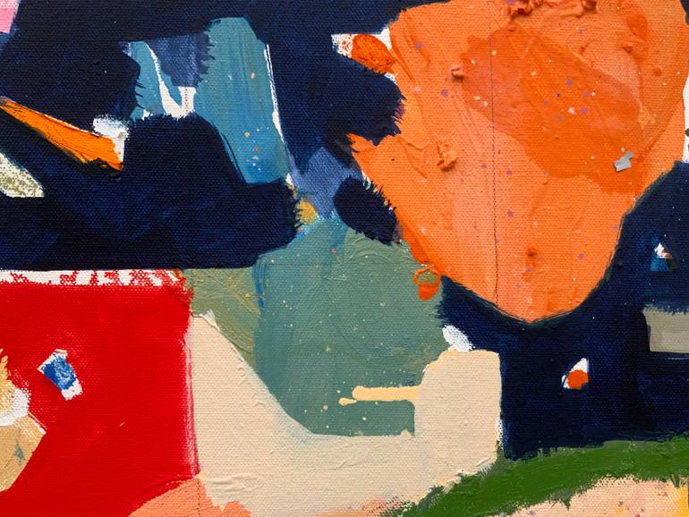 Original Abstract Expressionism Abstract Painting by Steven Page Prewitt