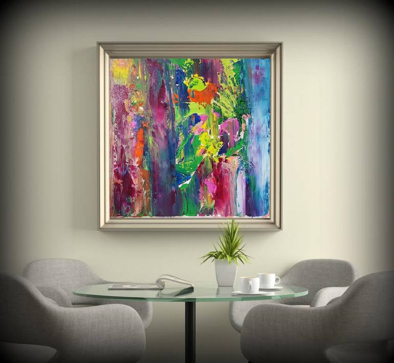 Paradise Fever Painting by Gulia Rosa | Saatchi Art