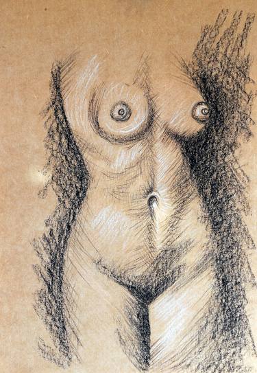 Original Nude Drawings by Leandri Vermeulen
