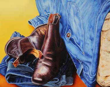 Original Realism Popular culture Paintings by Leandri Vermeulen