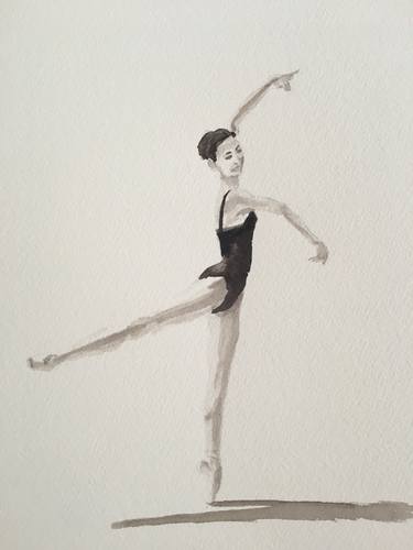 Original Figurative Performing Arts Drawings by Ian Males