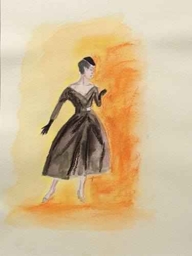 Original Fashion Drawings by Ian Males