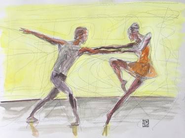 Original Performing Arts Drawings by Ian Males