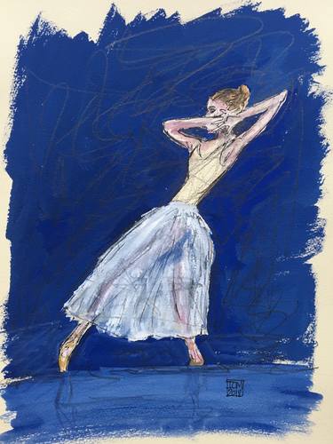 Original Performing Arts Drawings by Ian Males