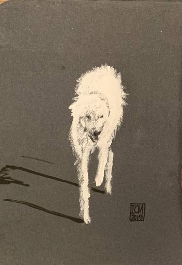 Original Expressionism Animal Drawings by Ian Males