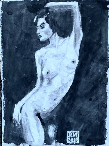 Original Nude Drawings by Ian Males