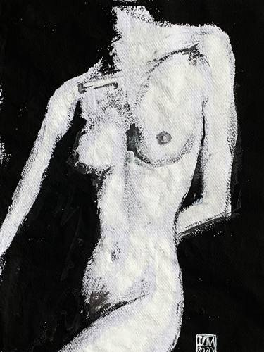 Original Nude Drawings by Ian Males