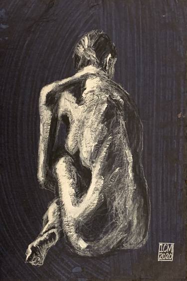 Original Nude Drawings by Ian Males