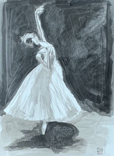 Original Performing Arts Drawings by Ian Males